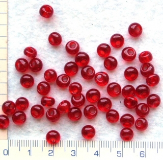 Rokajl, PRECIOSA,drops,červená kapka,velikost 8/50g