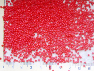 Rokajl, PRECIOSA, růžový mléčný,velikost 13/0,balení 50g