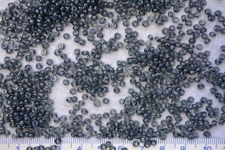 Rokajl, PRECIOSA,šedý lesklý,,velikost 8/0, balení 50g