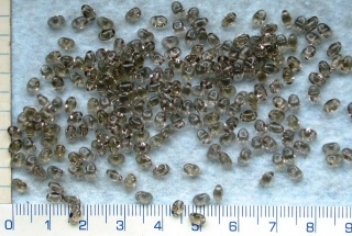 MATUBO miniDUO,2x4mm,šedá čirá,cca220ks-10g