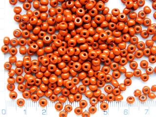 Rokajl, PRECIOSA, hnědý sytý,velikost 6/0, balení 50g