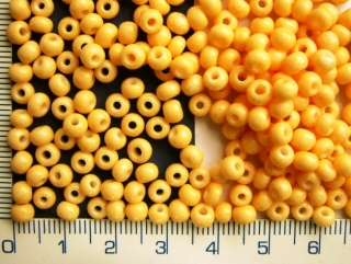Rokajl, PRECIOSA, sv.oranžový sytý,velikost 5/0, balení 50g