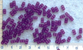 MATUBO Rulla, fialové mat,3x5mm,10g-cca98ks