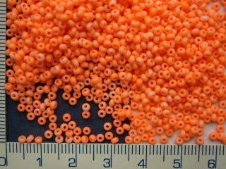 Rokajl, PRECIOSA, oranžový neonový,10/0, balení 50g