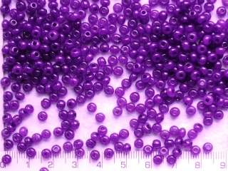 Rokajl, PRECIOSA, fialový mléčný,10/0, balení 50g