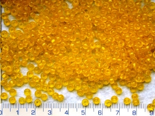 Rokajl, PRECIOSA,žlutý čirý,velikost 6/0,balení 50g