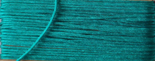 šňůrka nylonová tyrkysová 0,8mm,5m