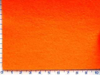 Filc, filcový papír velikost A4, svítivý oranžový,tloušťka 3mm