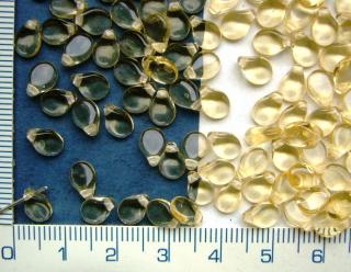 PRECIOSA Pip™,5x7mm,barva okrová 10020,20ks