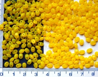 PRECIOSA Solo, žlutá mléčná, cca 140ks-10g
