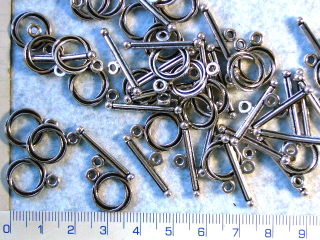 Americké zapínání,OT, kulaté 13mm,1 pár
