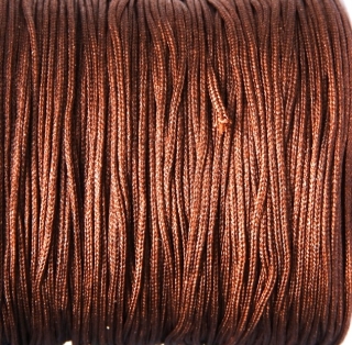 šňůrka nylonová hnědá 0,5mm,10m