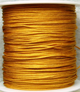 nylonová šňůrka sv.žlutá,0,8mm,5m