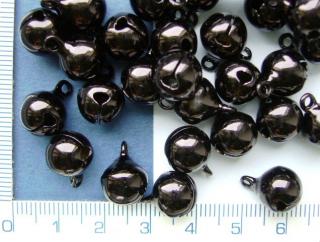 Rolnička, antracitová,9mm,1ks