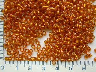 Rokajl, oranžová s průtahem, 3mm, 20g