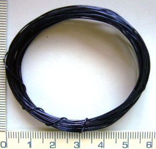 Drátek 0,2mm , 20m,tmavě modrá barva