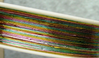 Drátek 0,3mm, duhový barevn,20m