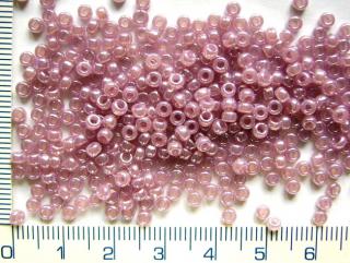 Skleněné korálky TOHO, Toho round ceylon grape mist 8/0,10g