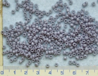Skleněné korálky TOHO, Toho round Opaque Gray 8/0,10g