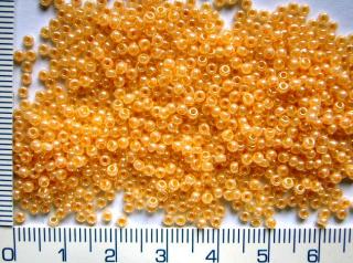 Skleněné korálky TOHO,Toho round ceylon peach cobler 11/0,10g