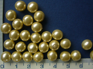 Voskovky, 8mm, smetanová, mat, cca32ks-20g