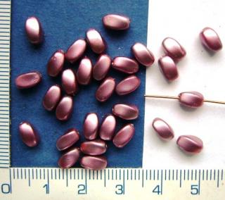 Voskovky, 7mm, růžová vrtulka,30ks