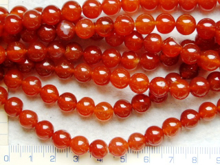 Kameny, karneol kulička 14mm,1ks