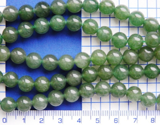 Aventurin zelený, kulička 8mm, 1ks