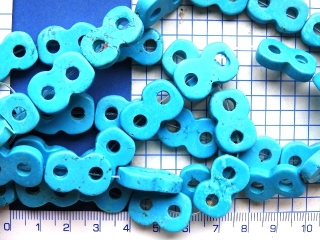 Opracovaný kámen,tyrkenit nekonečno,22x13mm,1ks