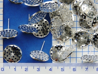Náušnice,stř.,puzety se sítkem,16mm,1ks